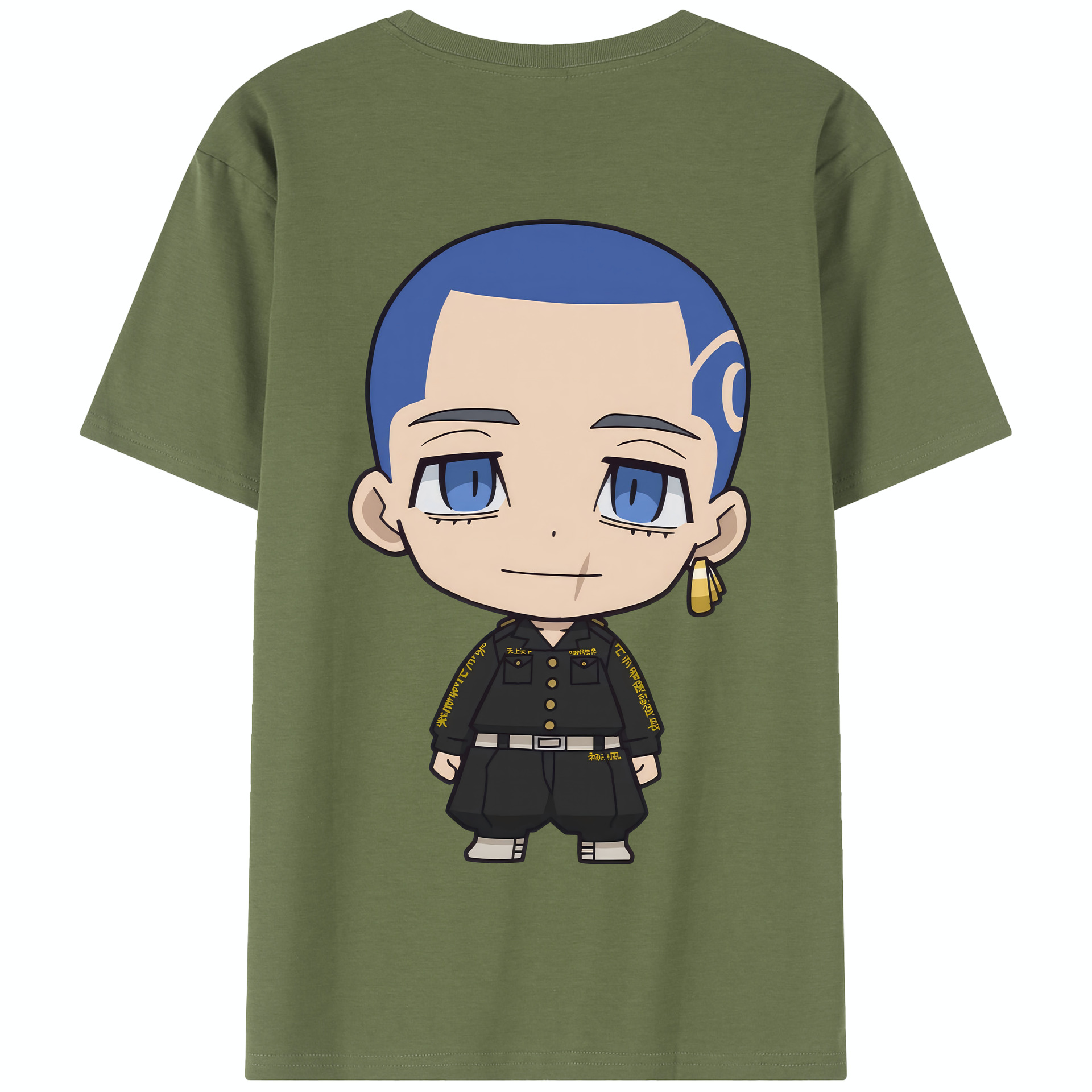 （画像用） 東京リベンジャーズ Tokyo Revengers 綿100％半袖Tシャツ（背面プリント）